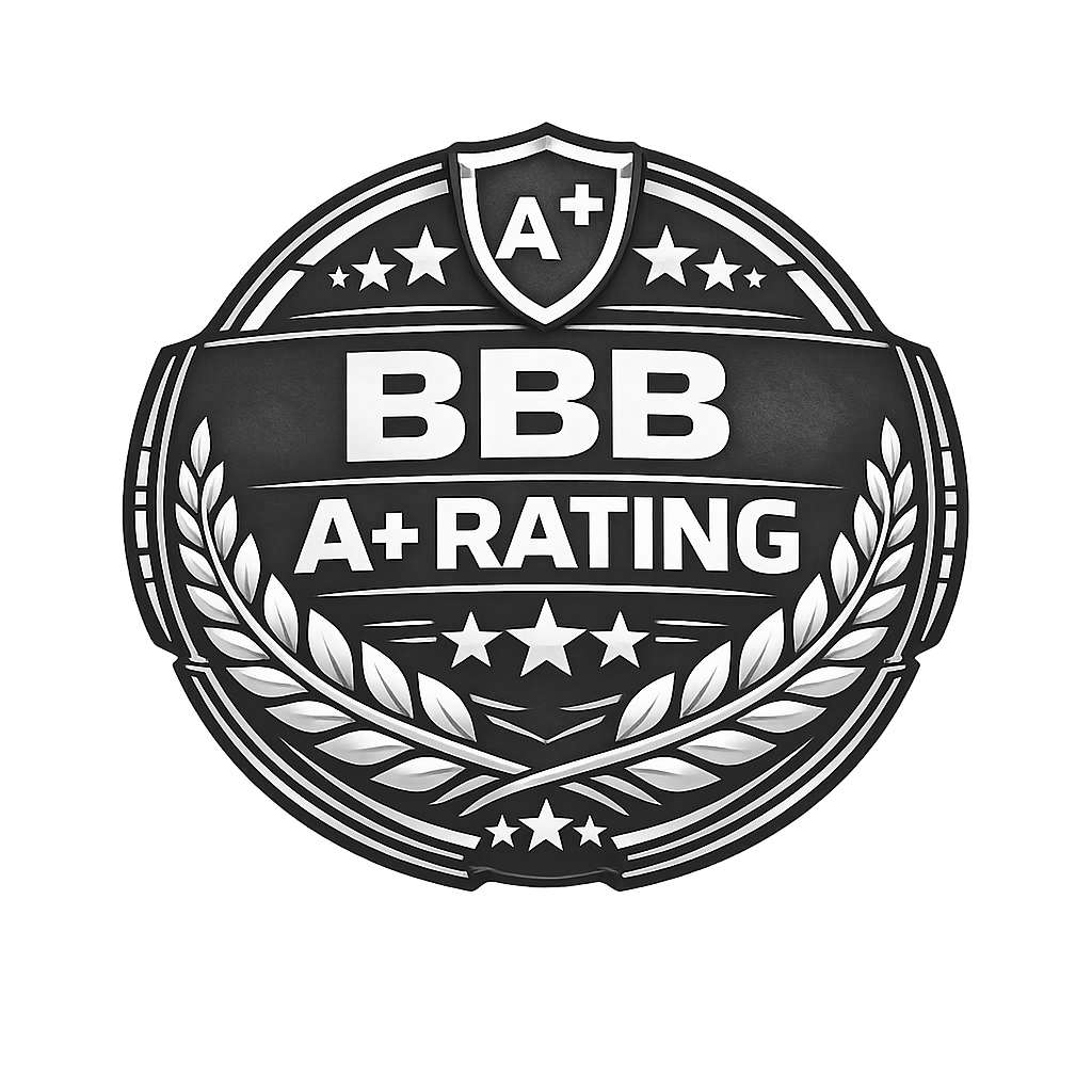 Better Business Bureau A+ Rating